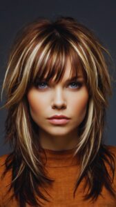 15. Subtle Shag with Soft Layers for a Feminine Look