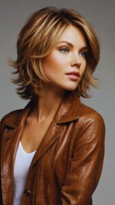 7. Long Shag with Fringe offering Bold Statement