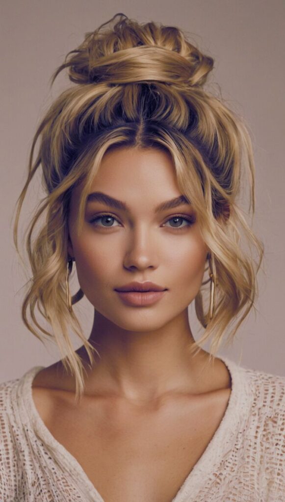 Keep-It-Fun-with-a-Messy-Top-Knot