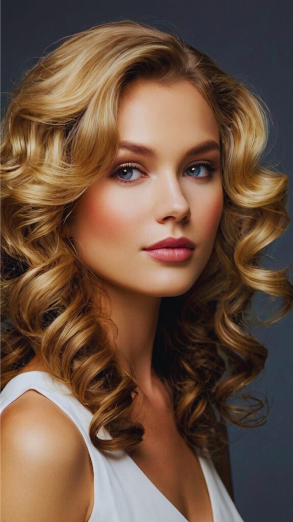 10. Beachy Waves with a Scarf