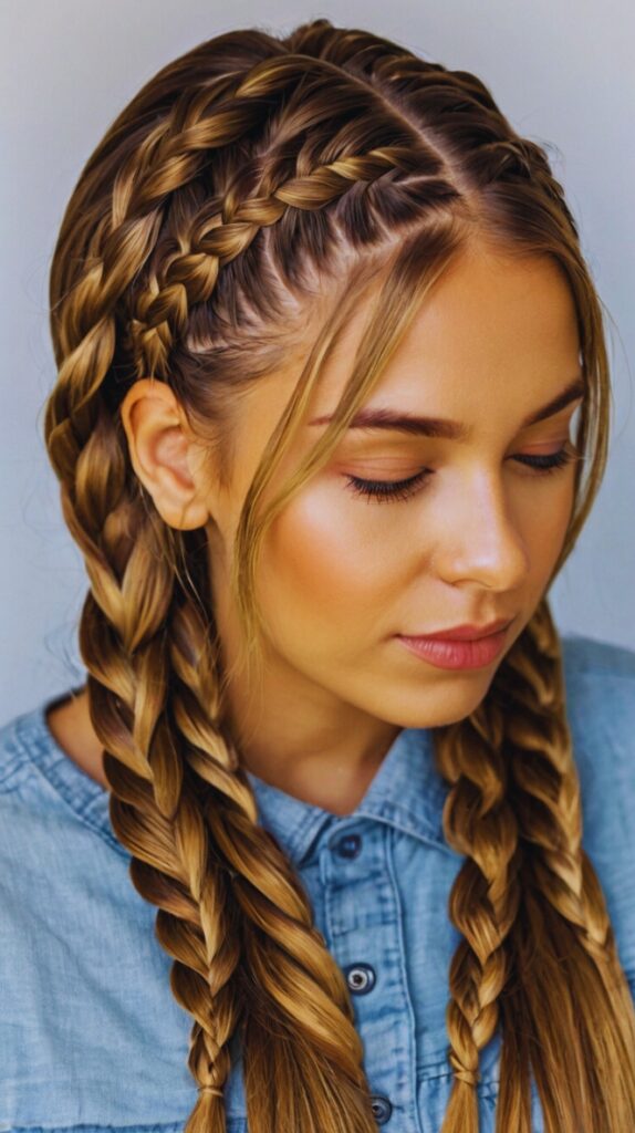12. Double Dutch Braids