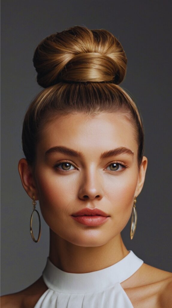 13. Elegant Top Knot