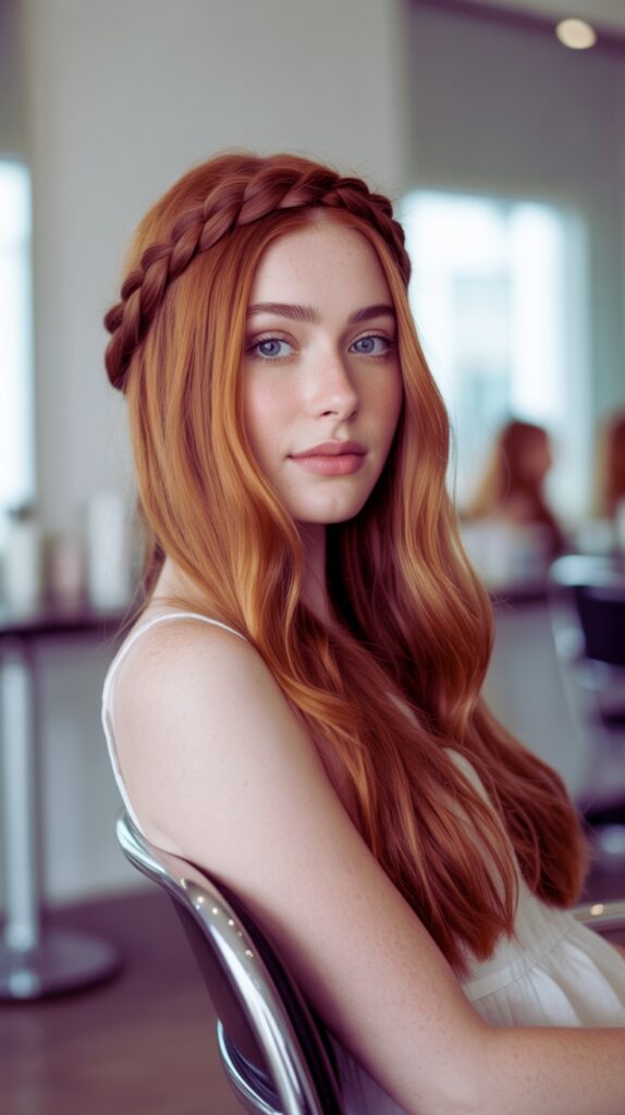 Braided Crown for a Boho Vibe