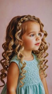 Braids Curly with Beads