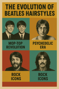 Evolution of Beatles Hairstyles
