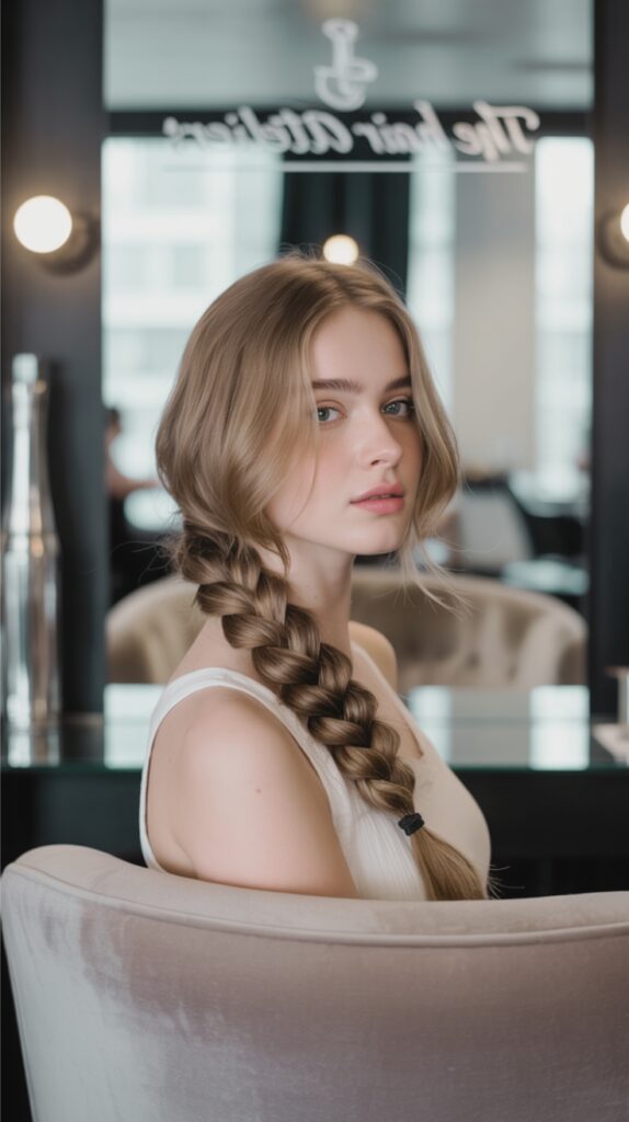 Classic French Braid for a Sharp Look