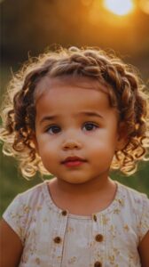 Curly Halo Braid