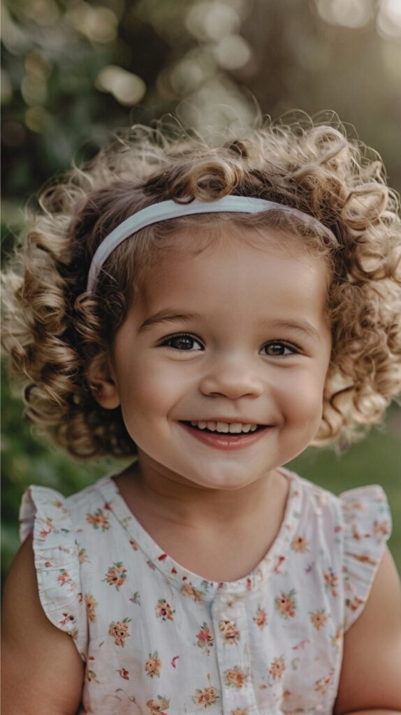  Curly Ringlets with a Headband