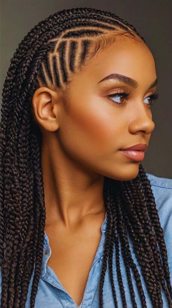 Flat Twist and Braid Combo for Extra Texture