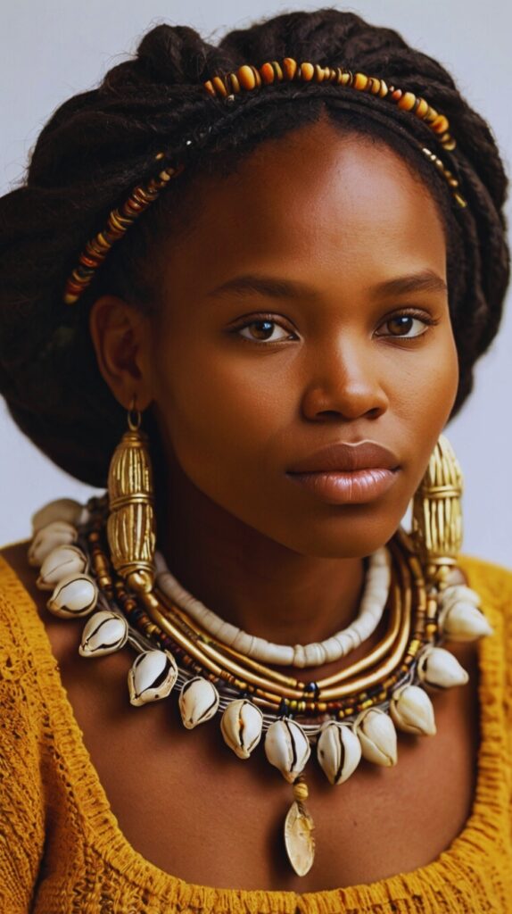 Fulani Twist with Decorative Cowrie Shells