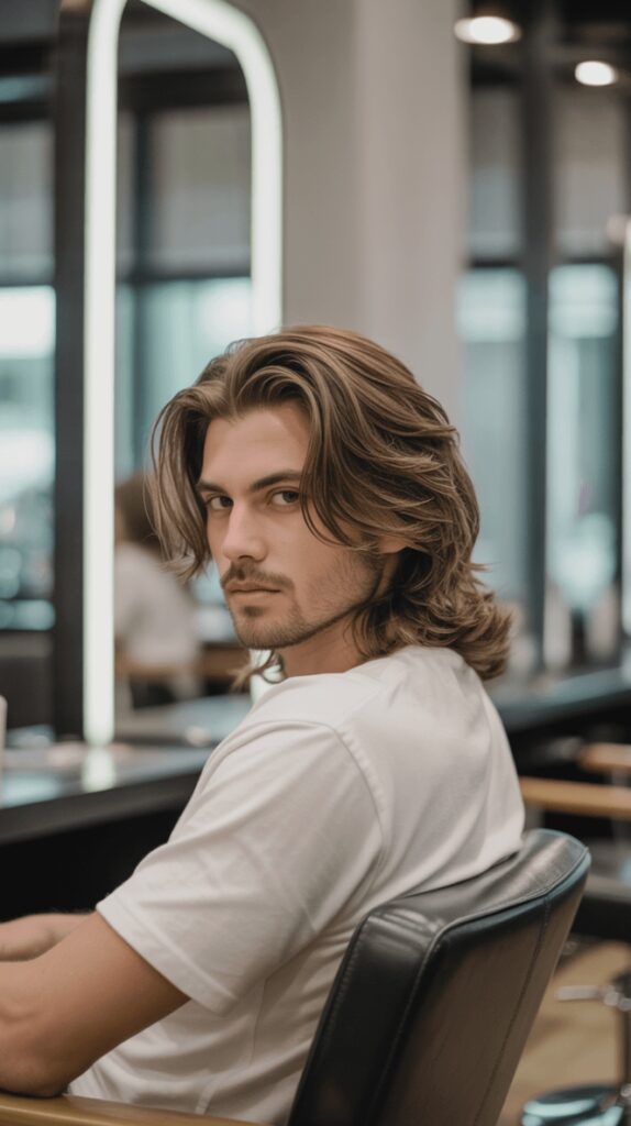 Long Wavy Hairstyles with a Side Part