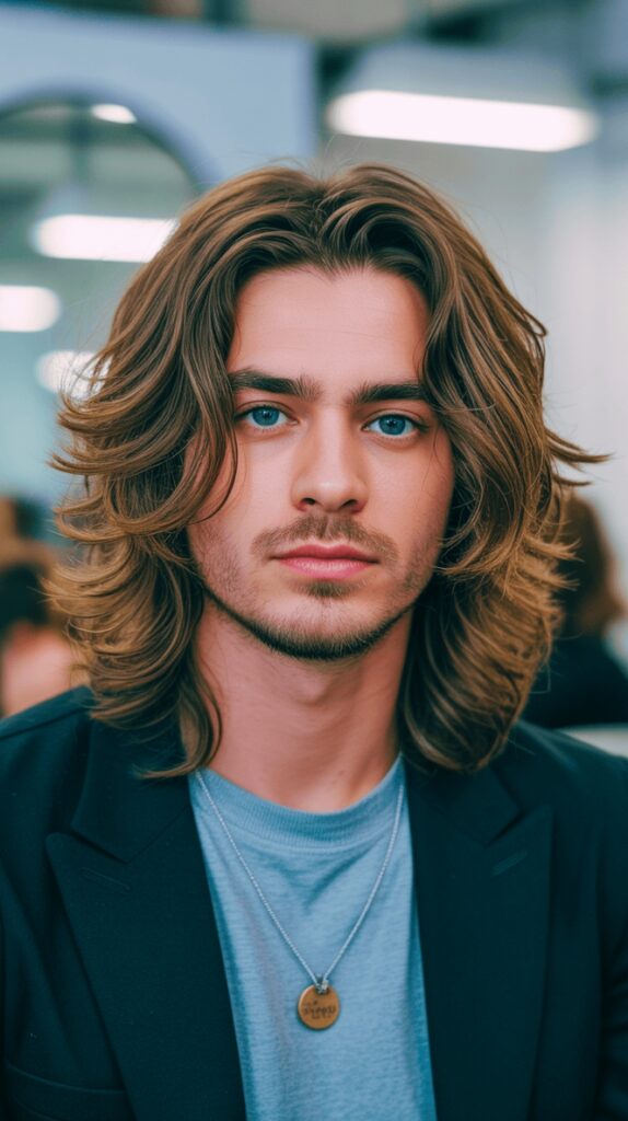 Shaggy Long Wavy Hair for Toughness