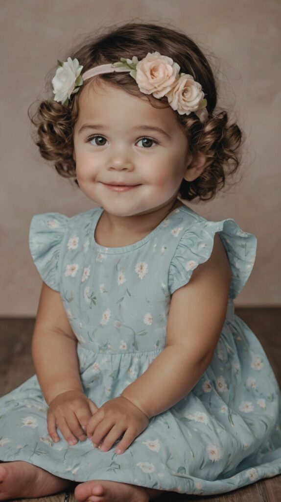 Short Curls with Headband