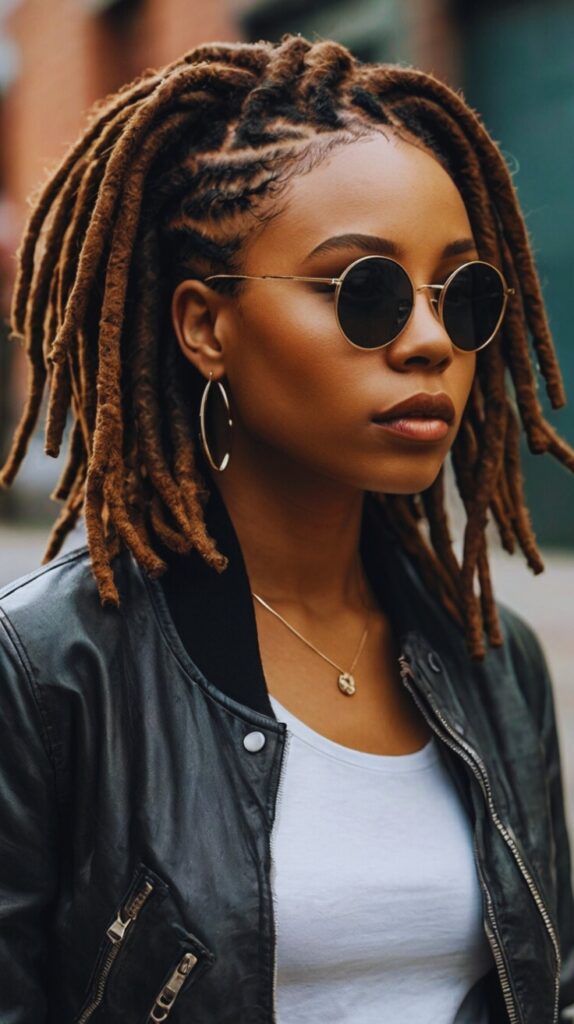 Short Faux Locs Twists