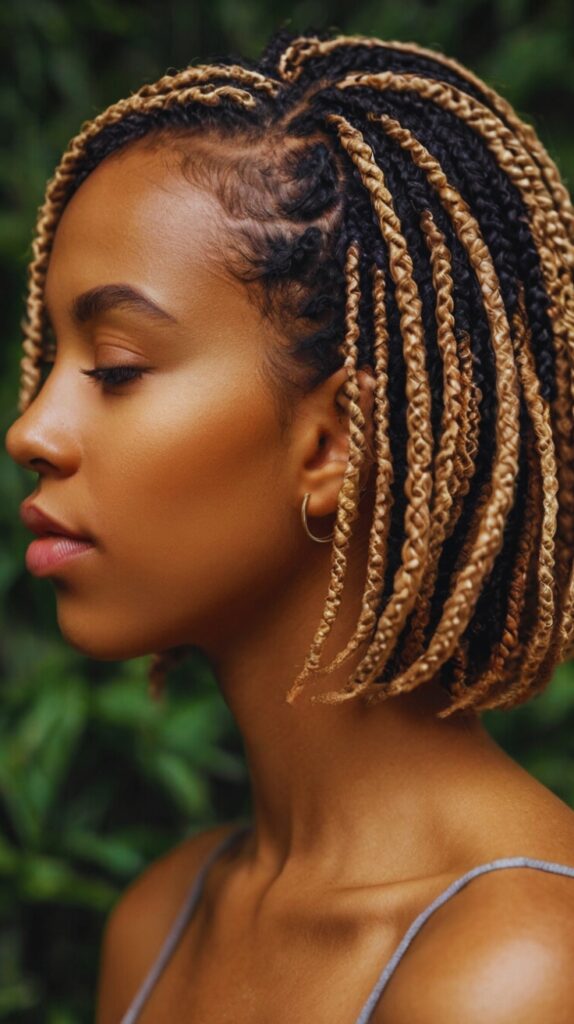 Short Hair Mini Twists for a Stunning Look
