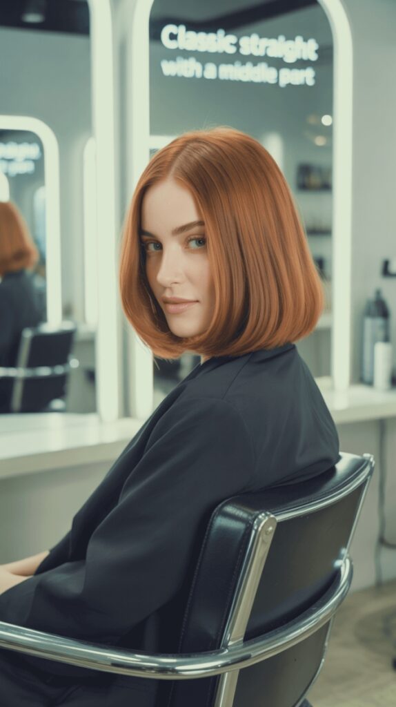 Smooth and Shiny with a Flat Iron