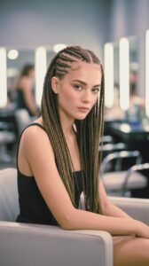Trendy Double Dutch Braids for a Funny Style