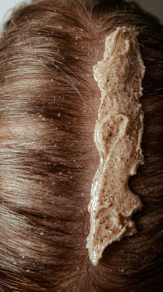 1. Exfoliating Scalp Scrubs