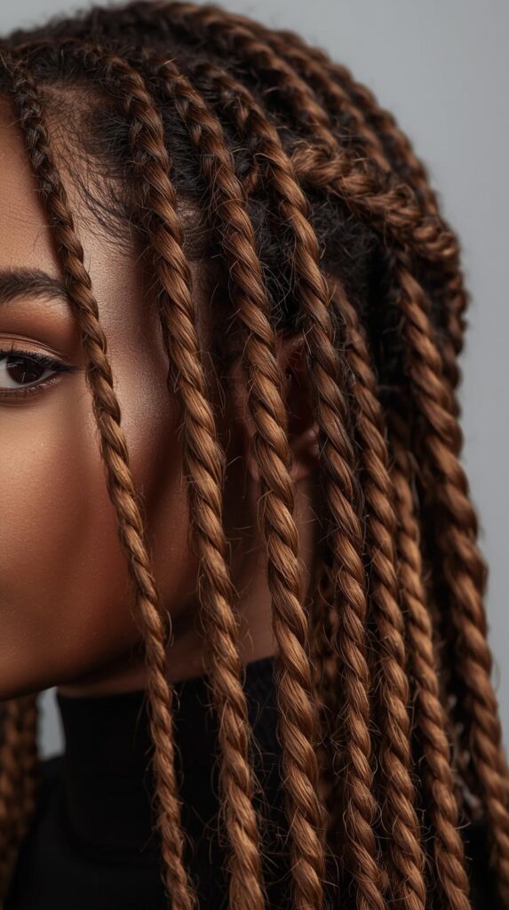 1. Loose Overnight Braids
