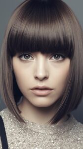 10. Blunt Bob with Sleek Finish