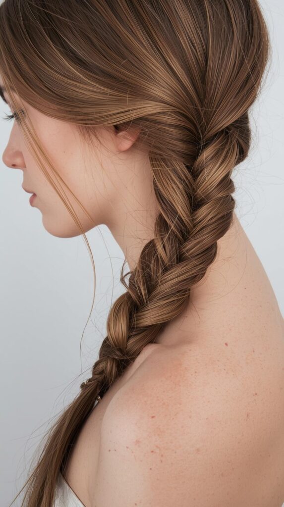 11. Low Twisted Side Braid