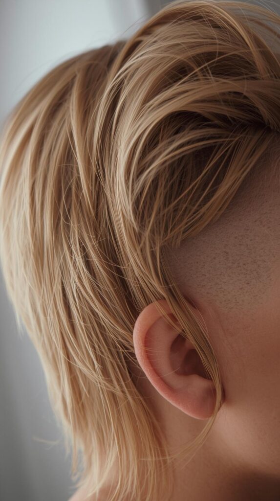 12. Honey Blonde Undercut