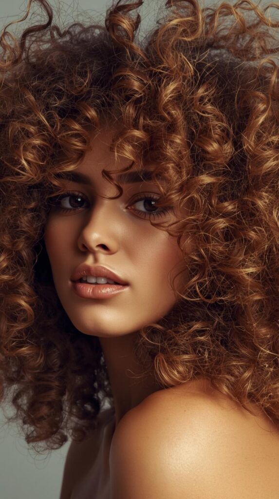 2. Voluminous Curls