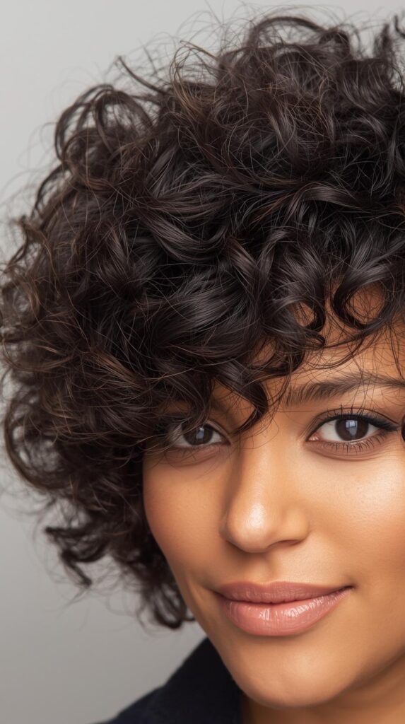 3. Curly Shag Cut