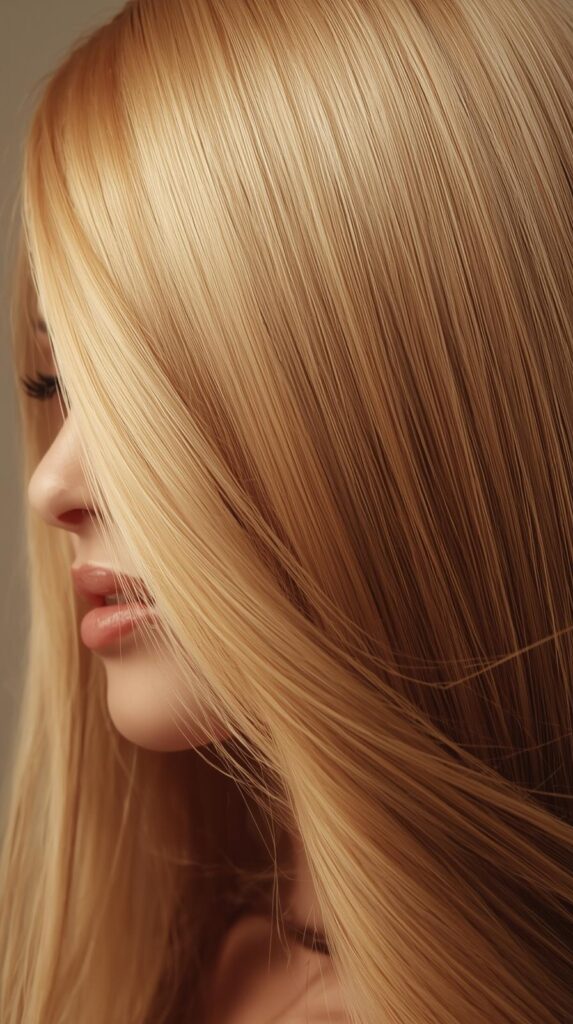3. Straight Honey Blonde Wig