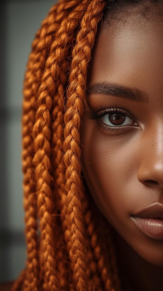 4. Ginger Braids