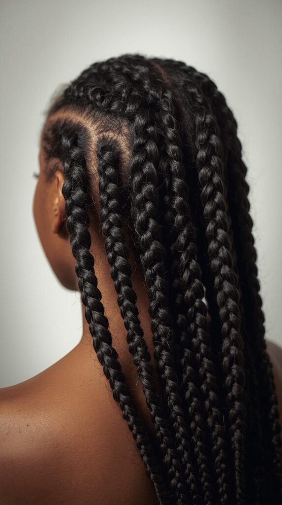 5. French Rope Braids
