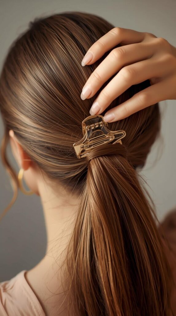 5. The Claw Clip Twist