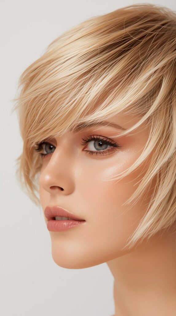 7. Honey Blonde Pixie Wig