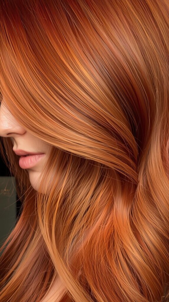7. Ombre Ginger Hair