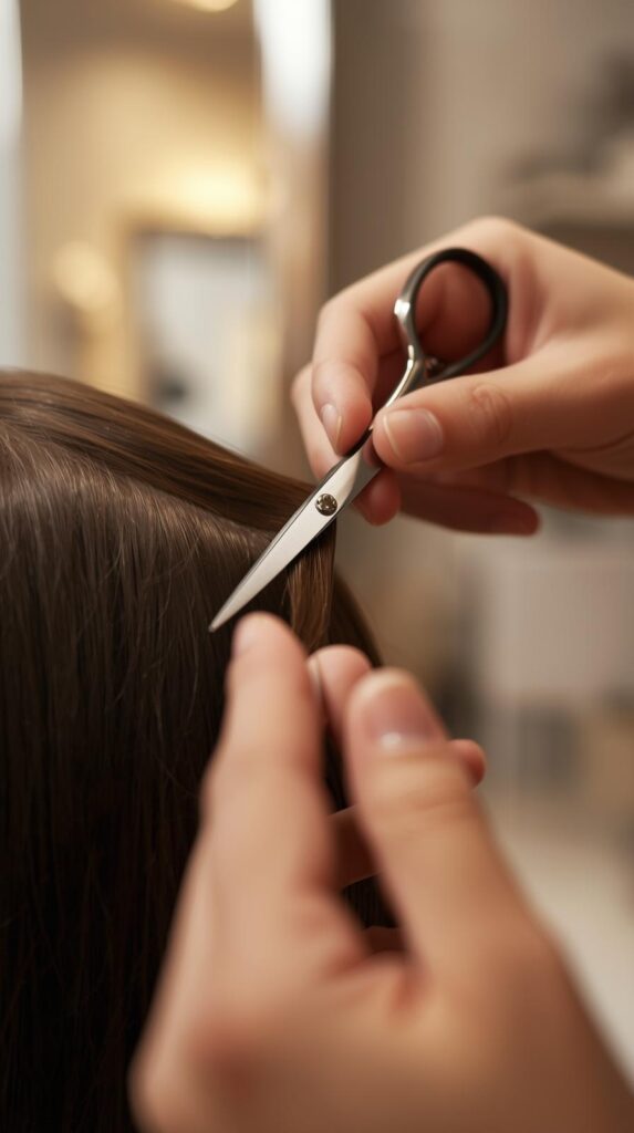 7. Trim Split Ends Regularly