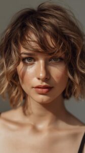 9. Short Hair with Loose Curls