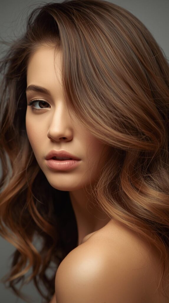 Add a Side Part to Define Your Waves