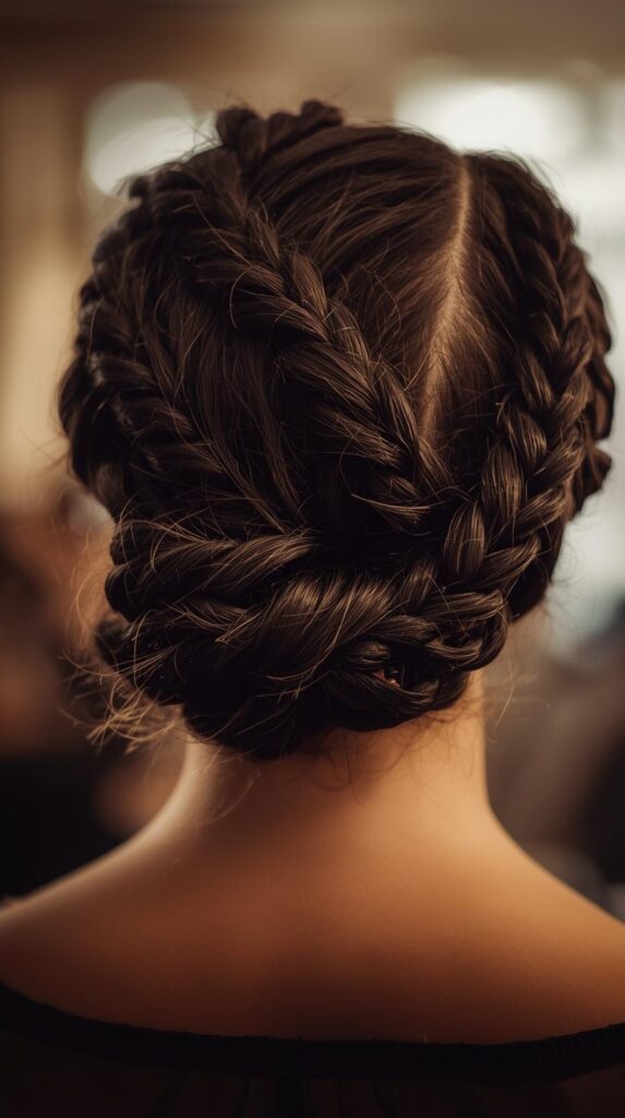 Braided Crown Style
