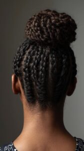 Flat Twist Updo