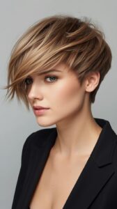 Pixie Cut with Volume on Top