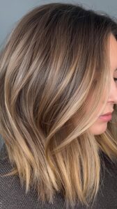 Shoulder-Length Bob with Layers