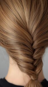 Side Braid with Ponytail Combo