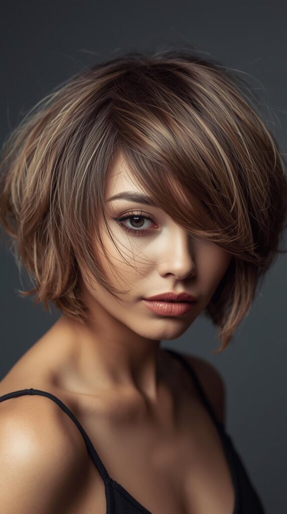 Textured Bob That Boosts Fullness
