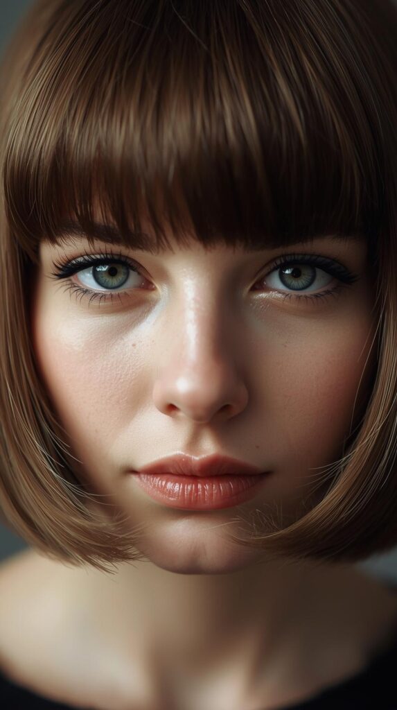 10. Bob with Bangs