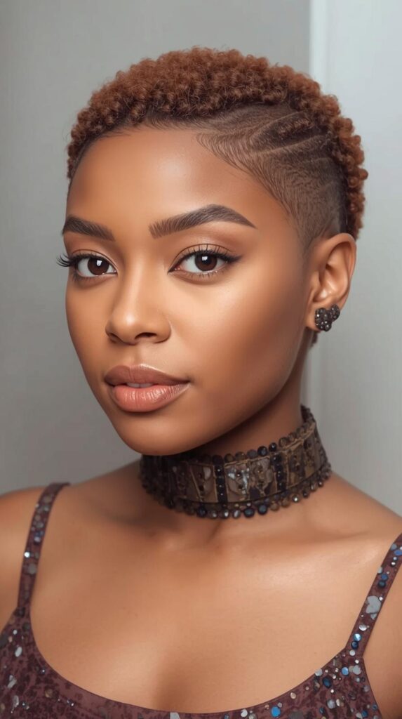 10. Textured Top Bald Fade