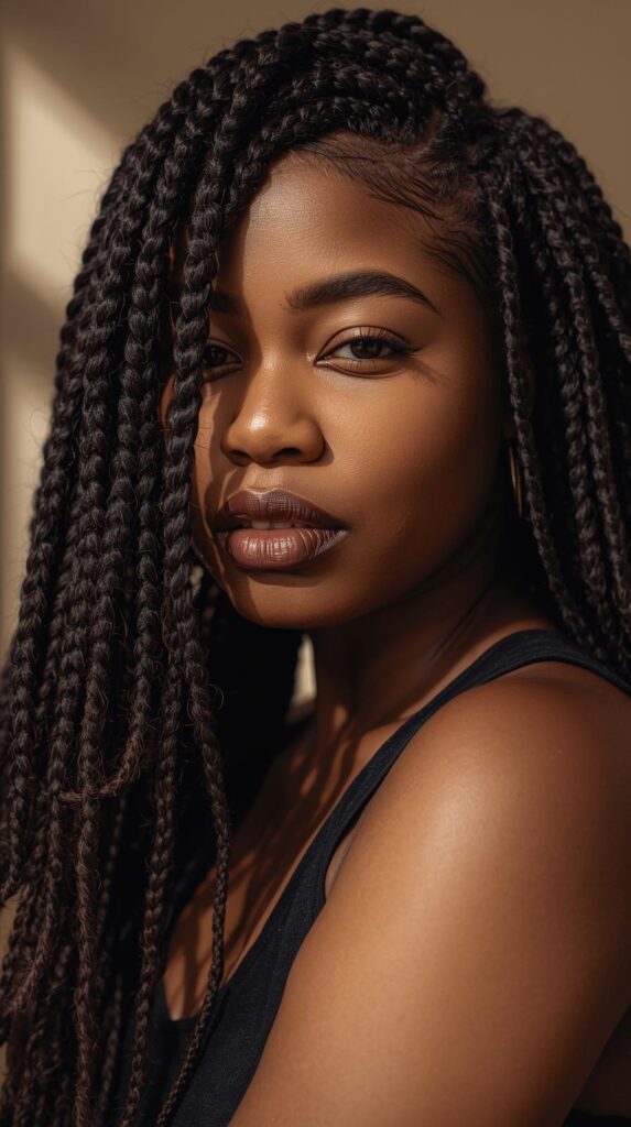 11. Bohemian Box Braids