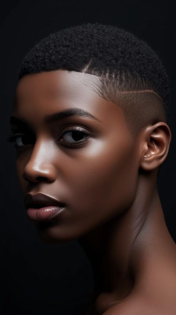 11. Tapered Afro Cut