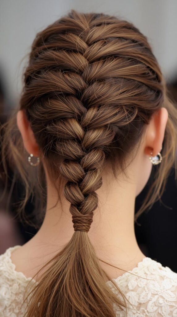 12. Braided Ponytail