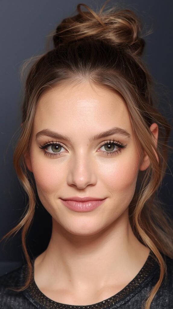 Half-Up Bun (The Hun)