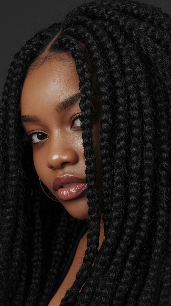 13. Jumbo Braids